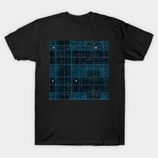 Chromatic unbounded expanse - Abstract Universe Seamless Pattern T-Shirt